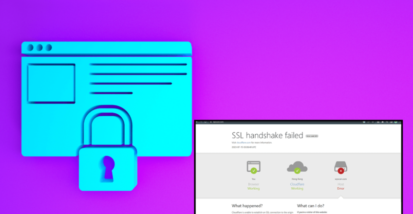 SSL Handshake Failed
